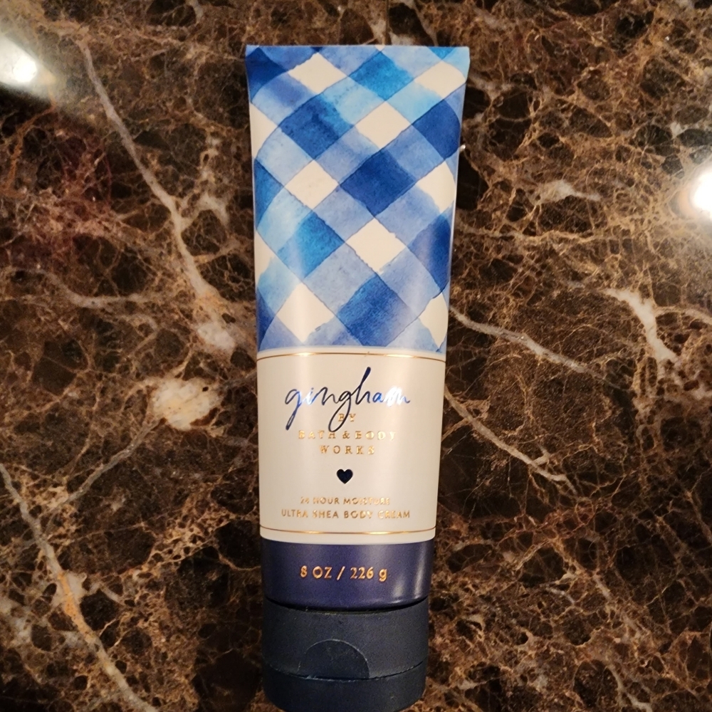 Bath & Body Works Body Cream Gingham NWT